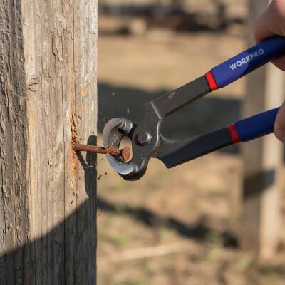 WORKPRO WP231048 200mm CR-V Profesyonel Marangoz Kerpeteni - 4