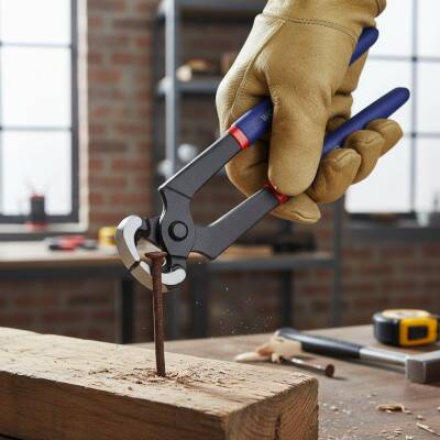 WORKPRO WP231048 200mm CR-V Profesyonel Marangoz Kerpeteni - 5