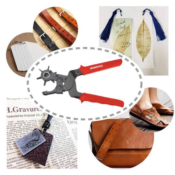 WORKPRO WP231077 6 Uçlu Profesyonel Kemer Delme Pensesi - 7