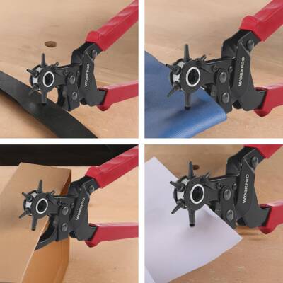 WORKPRO WP231077 6 Uçlu Profesyonel Kemer Delme Pensesi - 8