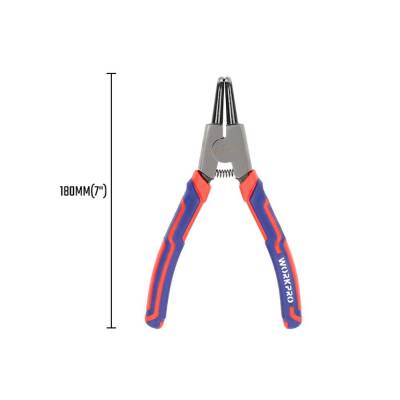 WORKPRO WP231151 180MM CR-V Eğri Uçlu Yaylı Profesyonel Dış Segman Pensesi - Workpro (1)