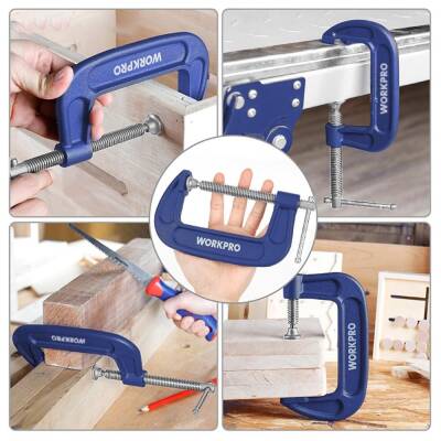 WORKPRO WP232017 50mm G Tipi İşkence - 5