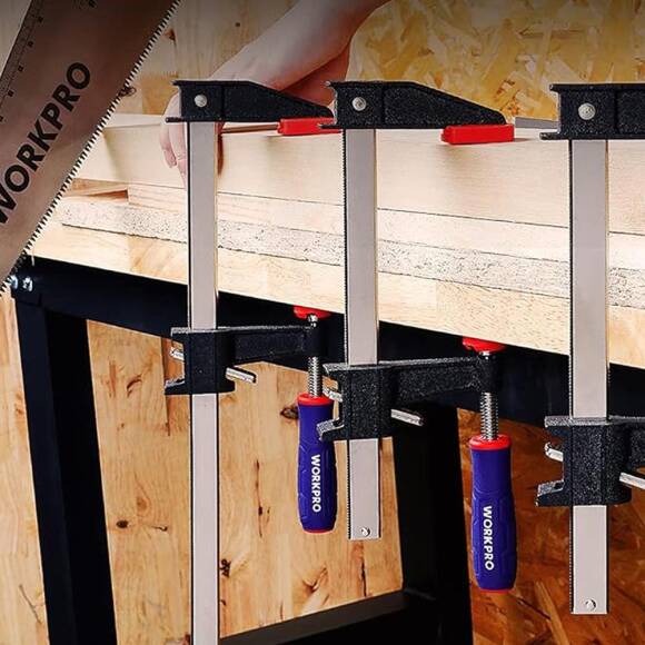 WORKPRO WP232030 15cm Döküm Profesyonel Marangoz İşkence - 6