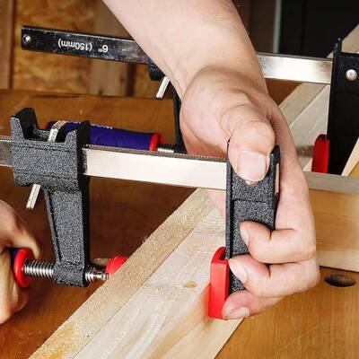 WORKPRO WP232030 15cm Döküm Profesyonel Marangoz İşkence - 7