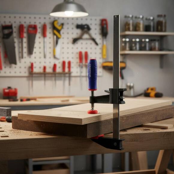 WORKPRO WP232030 15cm Döküm Profesyonel Marangoz İşkence - 8