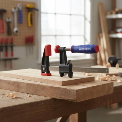 WORKPRO WP232030 15cm Döküm Profesyonel Marangoz İşkence - 9