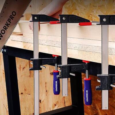 WORKPRO WP232032 45cm Döküm Profesyonel Marangoz İşkence - 6