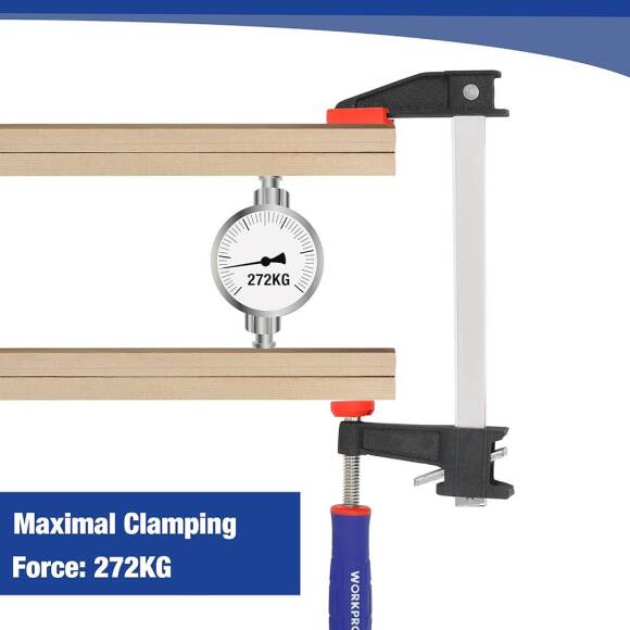 WORKPRO WP232033 60cm Döküm Profesyonel Marangoz İşkence - 10