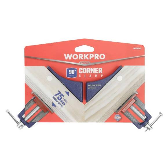 WORKPRO WP232043 75mm 90° Profesyonel Köşe İşkence - 9