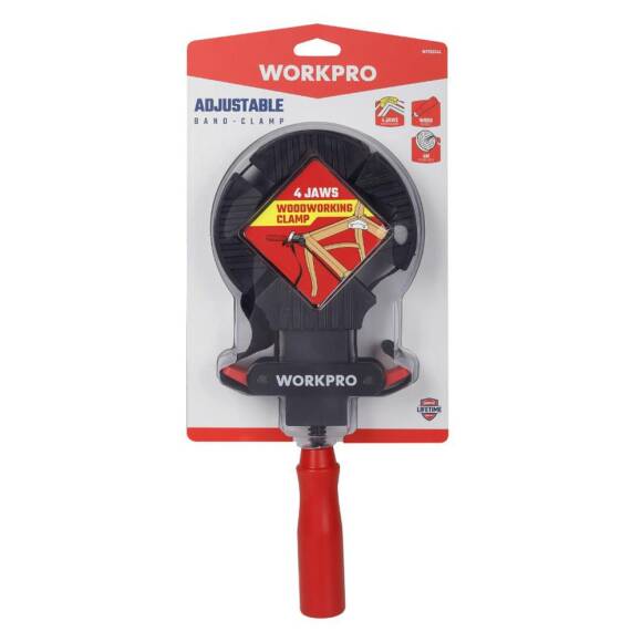 WORKPRO WP232044 4M Ayarlanabilir Bant Tipi Dört Köşeli Profesyonel İşkence - 6