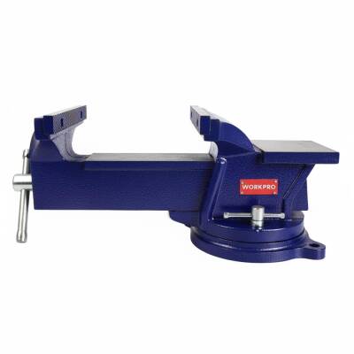 WORKPRO WP233005 100mm 360° Döner Tabanlı Örslü Profesyonel Tezgâh Mengene - 7