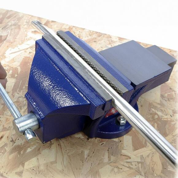 WORKPRO WP233005 100mm 360° Döner Tabanlı Örslü Profesyonel Tezgâh Mengene - 9