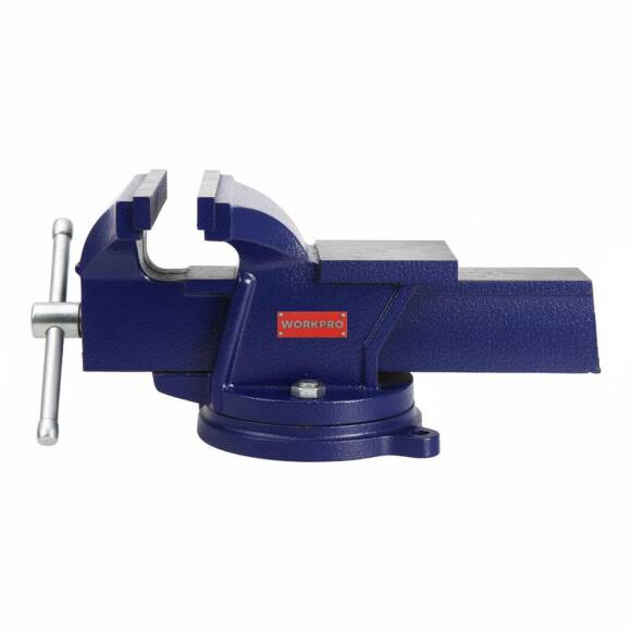 WORKPRO WP233005 100mm 360° Döner Tabanlı Örslü Profesyonel Tezgâh Mengene - 1