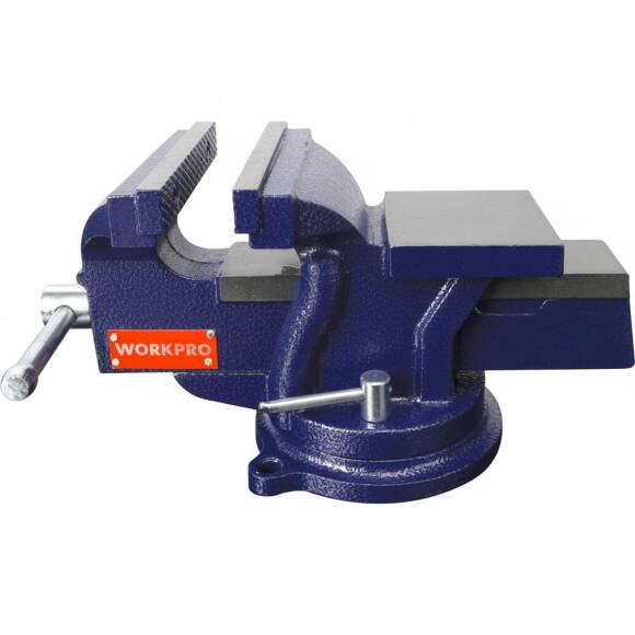 WORKPRO WP233006 125mm 360° Döner Tabanlı Örslü Profesyonel Tezgâh Mengene - 1