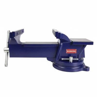 WORKPRO WP233006 125mm 360° Döner Tabanlı Örslü Profesyonel Tezgâh Mengene - 8