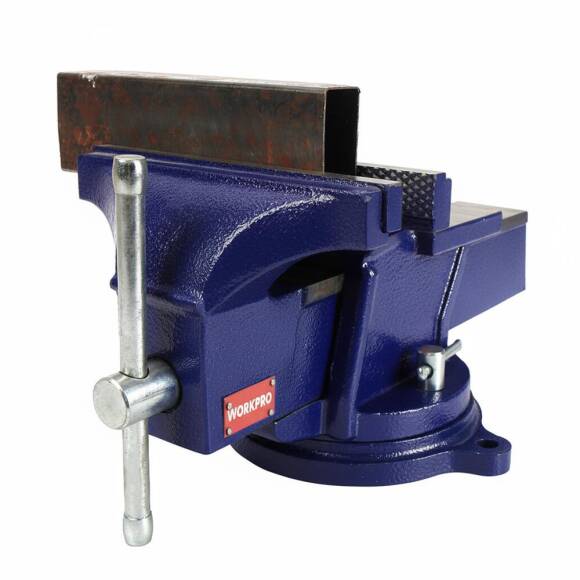 WORKPRO WP233006 125mm 360° Döner Tabanlı Örslü Profesyonel Tezgâh Mengene - 2