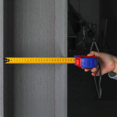 WORKPRO WP261041 5Mx25mm Naylon Kaplama Sarı Çift Taraflı Manyetik Çelik Şerit Metre - 5