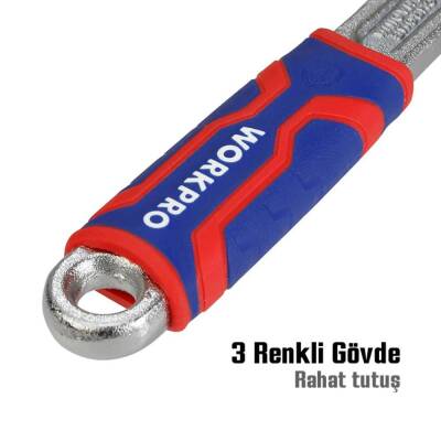 WORKPRO WP272010 150mm Cr-V Profesyonel Kurbağacık Anahtar - 3