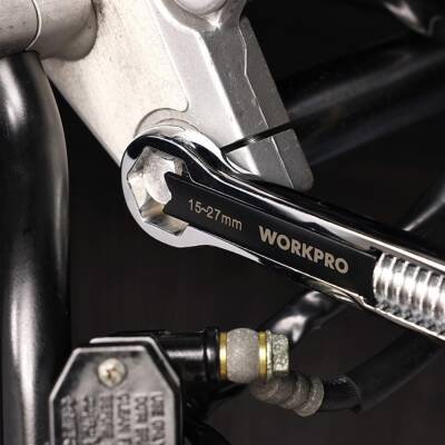 WORKPRO WP272016 5/27mm CR-V Üniversal Ayarlanabilir Çift Başlı Anahtar - 5