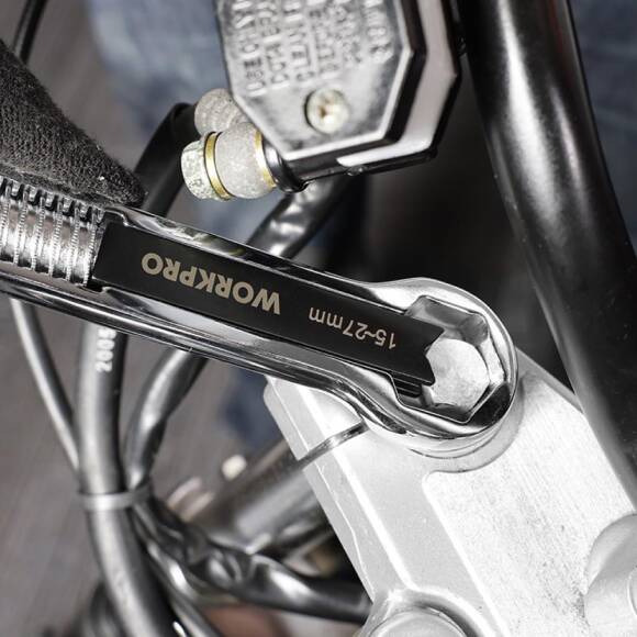 WORKPRO WP272016 5/27mm CR-V Üniversal Ayarlanabilir Çift Başlı Anahtar - 4