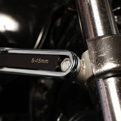 WORKPRO WP272016 5/27mm CR-V Üniversal Ayarlanabilir Çift Başlı Anahtar - 6