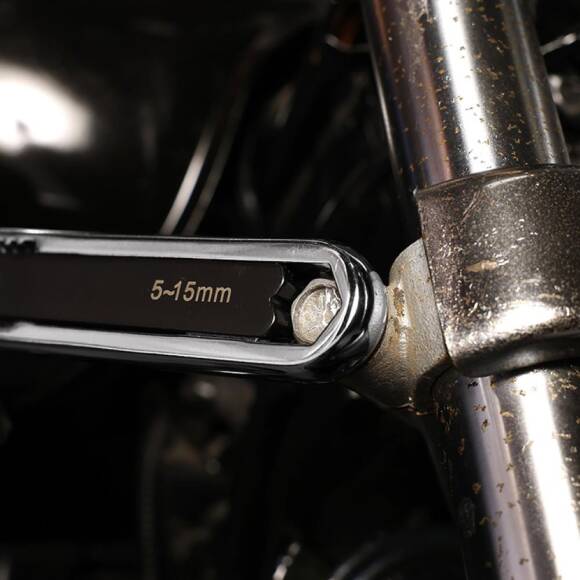 WORKPRO WP272016 5/27mm CR-V Üniversal Ayarlanabilir Çift Başlı Anahtar - 6