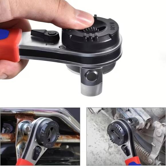 WORKPRO WP272063 7-22mm CR-V Profesyonel Ayarlanabilir 200mm Cırcır Anahtar - 3