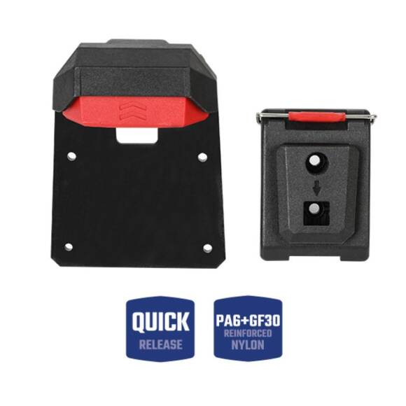 WORKPRO WP281079 Smart Clip Bel Tipi Alet Çantası Hızlı Tak-Çıkar Kemer Klipsi + Çanta Bağlantı Adaptörü - 1