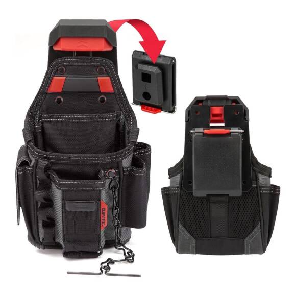 WORKPRO WP281081 Smart Clip Bel Tipi Alet Çantası Hızlı Tak-Çıkar Kemer Klipsi - 2
