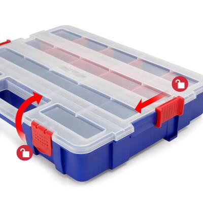 WORKPRO WP283007 38x30x6,8mm Profesyonel İstiflenebilir Organizer - 8
