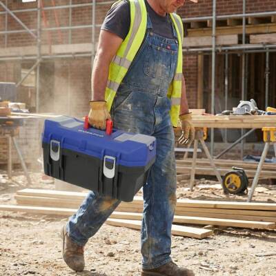 WORKPRO WP283016 16’’ Metal Kilitli Plastik Takım Çantası - 3