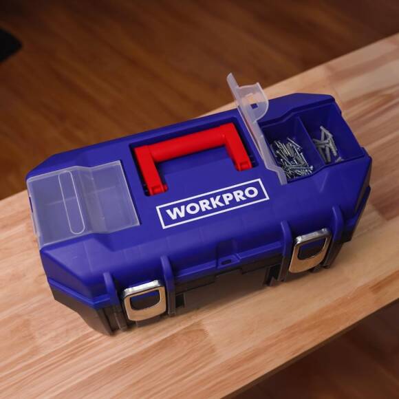 WORKPRO WP283017 19’’ Metal Kilitli Plastik Takım Çantası - 9