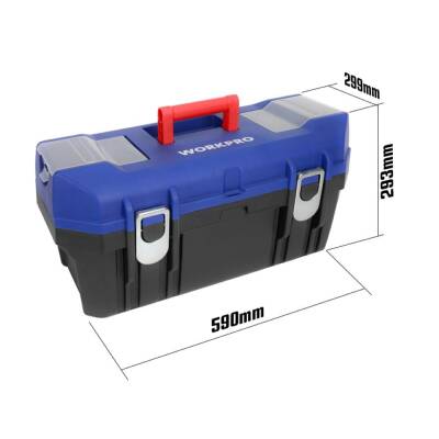 WORKPRO WP283018 22’’ Metal Kilitli Plastik Takım Çantası - 7