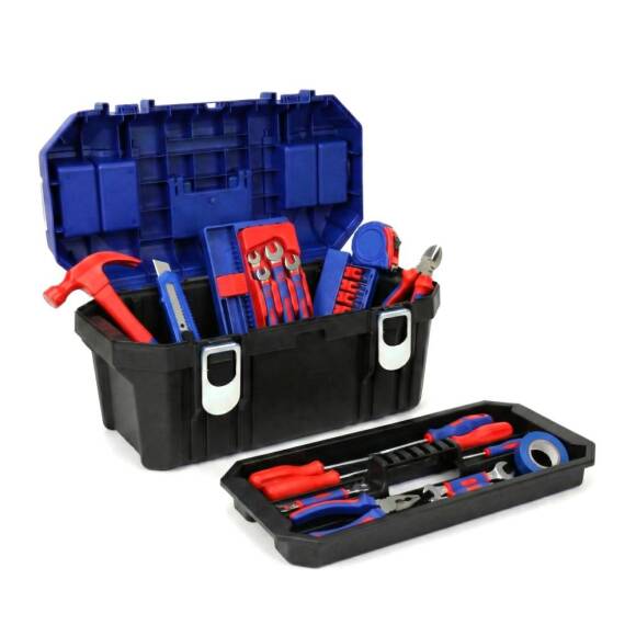 WORKPRO WP283018 22’’ Metal Kilitli Plastik Takım Çantası - 8