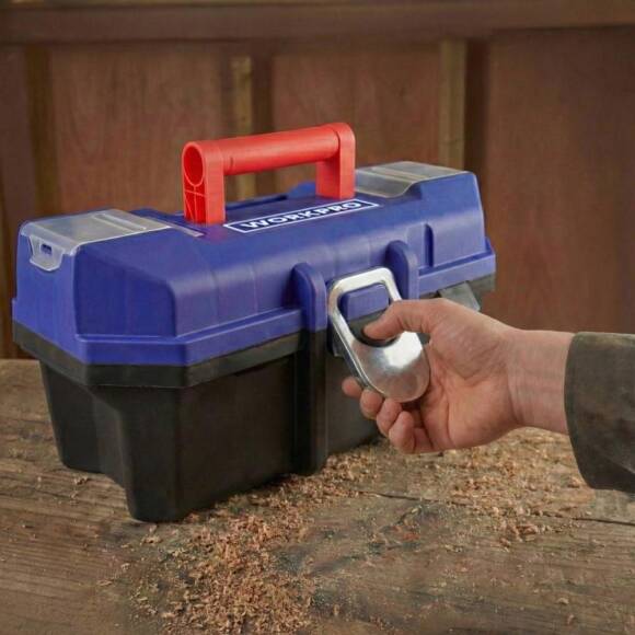 WORKPRO WP283021 13’’ Metal Kilitli Plastik Takım Çantası - 8