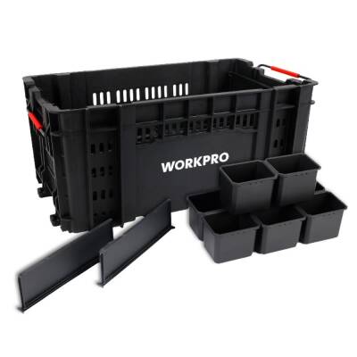 WORKPRO WP283028 46Lt 55,7x32,2x25cm Üstü Açık Profesyonel Takım Çantası - Workpro
