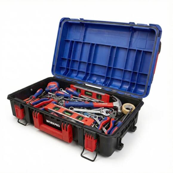WORKPRO WP283030 32Lt 56x34,5x16,5cm İstiflenebilir Profesyonel Takım Çantası - 3