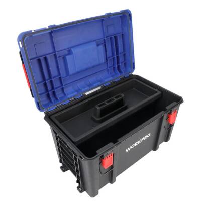 WORKPRO WP283031 38Lt 56x34x33cm Kilitli Profesyonel Takım Çantası - Workpro (1)