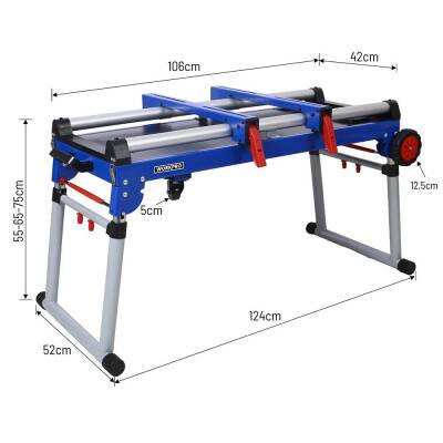 WORKPRO WP289020 150Kg 4’ü 1 Arada Tekerlekli Çok Amaçlı Profesyonel Çalışma Tezgâhı - Workpro (1)