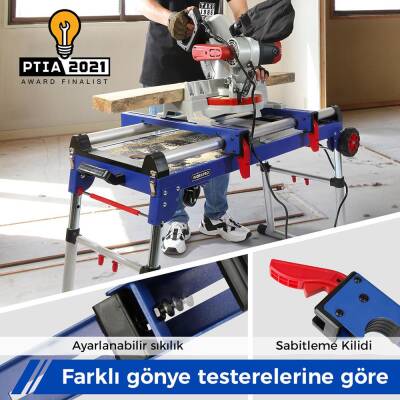 WORKPRO WP289020 150Kg 4’ü 1 Arada Tekerlekli Çok Amaçlı Profesyonel Çalışma Tezgâhı - 9