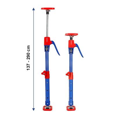 WORKPRO WP289034 137-290cm 70Kg Teleskobik Mandallı Ayarlanabilir 2’Li Çelik Destek Direği + Taşıma Çantası - Workpro (1)