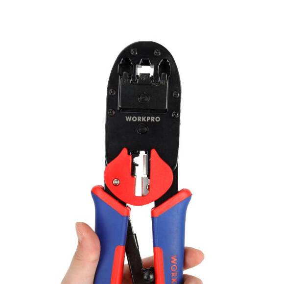 WORKPRO WP292001 RJ45/RJ11/RJ12/RJ22 Profesyonel Konnektör Sıkma Pensesi - 3