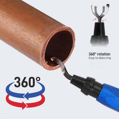 WORKPRO WP309010 Profesyonel Çapak Temizleme Kalemi + 3 Parça Bıçak - 4