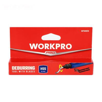 WORKPRO WP309010 Profesyonel Çapak Temizleme Kalemi + 3 Parça Bıçak - 7