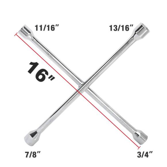 WORKPRO WP314005 17 19 21 23 Cr-V 400mm 4 Kollu Profesyonel Bijon Anahtarı - 3