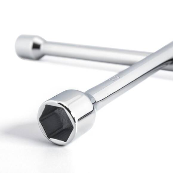 WORKPRO WP314006 17 19 21 1/2’’ Cr-V 400mm 4 Kollu Profesyonel Bijon Anahtarı - 2