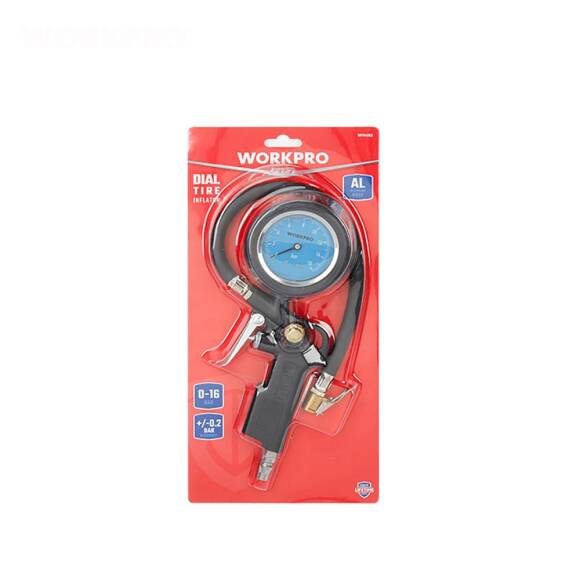 WORKPRO WP314063 16Bar Yağlı Basınç Göstergeli Profesyonel Havalı Lastik Şişirme Tabancası - 7