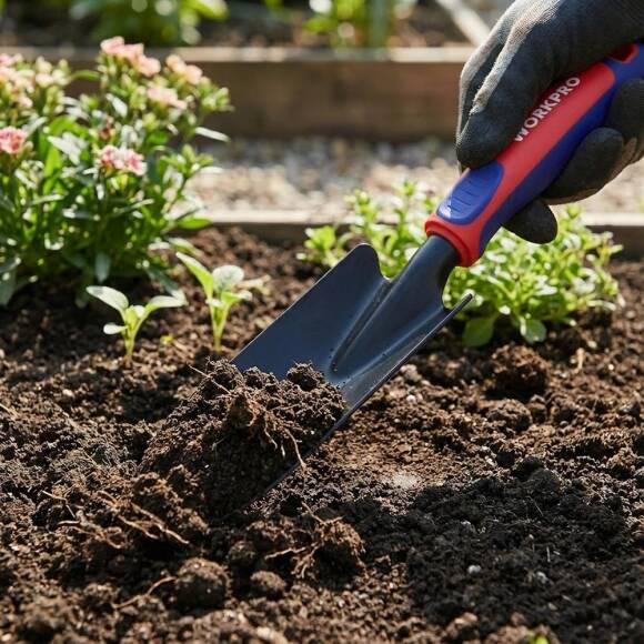 WORKPRO WP331026 300x53mm Çelik Profesyonel Mini Dar Bahçe Küreği - 5