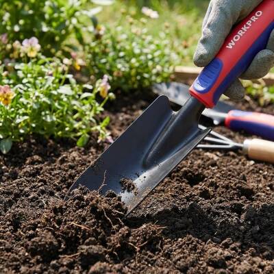WORKPRO WP331026 300x53mm Çelik Profesyonel Mini Dar Bahçe Küreği - 6