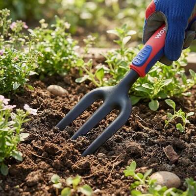 WORKPRO WP331027 290x82mm Çelik Profesyonel Mini Bahçe Çatalı - 6